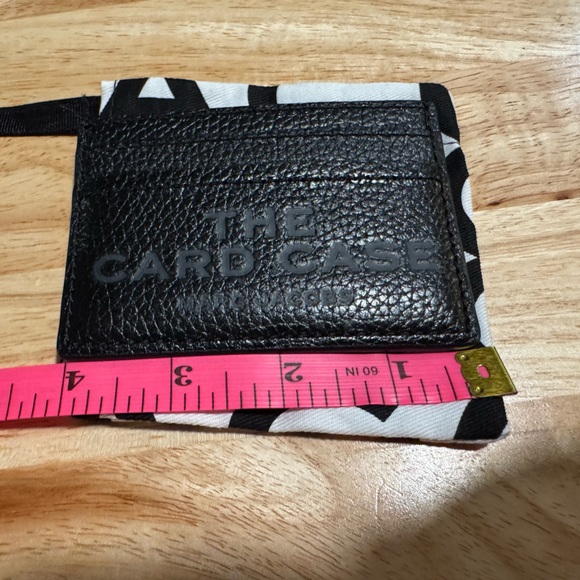 NWOT Marc Jacob’s Black Leather Card Case - Picture 5 of 7
